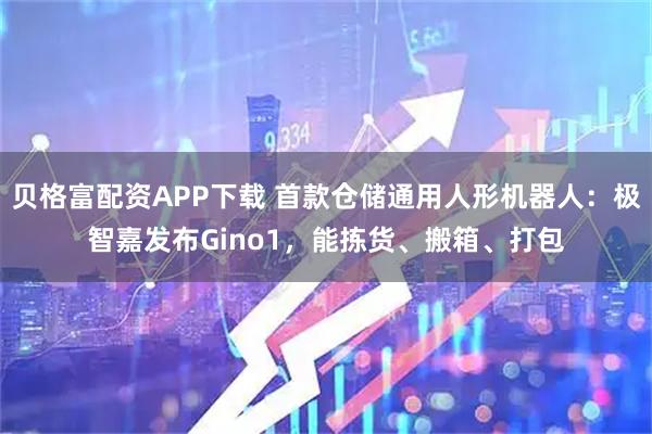 贝格富配资APP下载 首款仓储通用人形机器人：极智嘉发布Gino1，能拣货、搬箱、打包